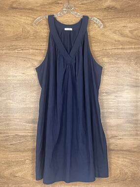 Ekouaer Nightgown 2XL Blue Halter Dress Sleepwear Pajamas Lounge Chemise